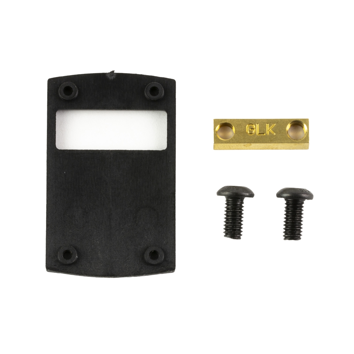 MNT-G22-POLY-SMS-RMS Mounting Plate Low Pro Slide Mount for Glock 22 - Black