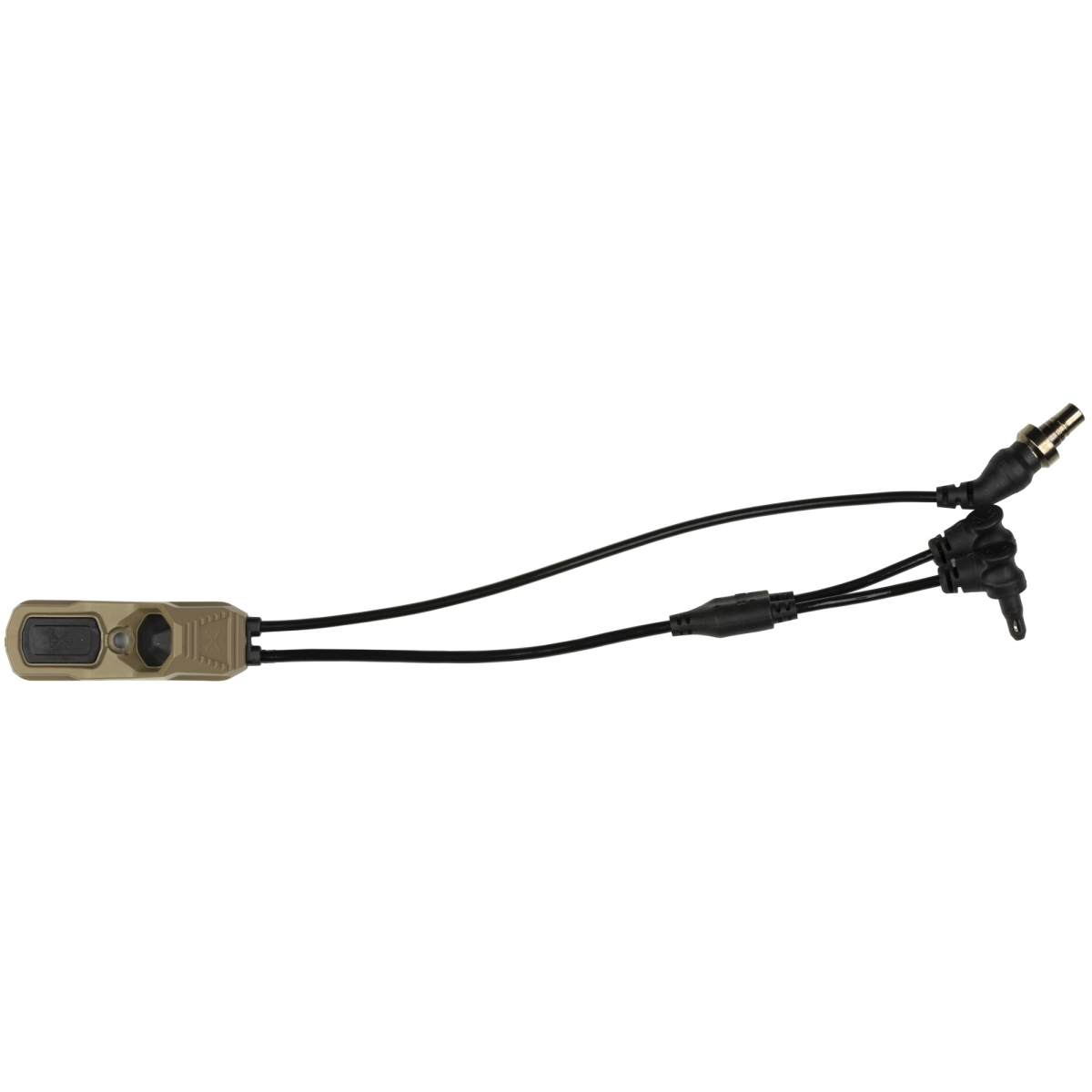 AXNS-SD7F 7 in. AXON Dual Button Remote Switch with Surefire & DBAL Laser Sync Model for Picatinny - Matte & Flat Dark Earth