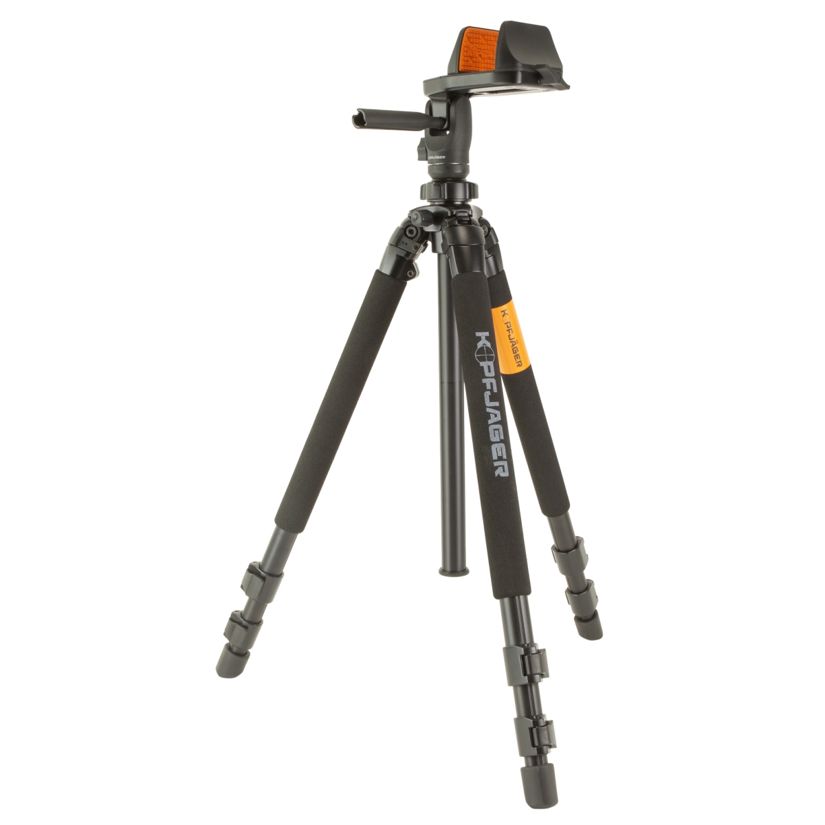 KJ85009K Heavy Duty Tripod Case with Reaper Grip for Kopf Jager Hellbound K700 - Matte Finish & Black