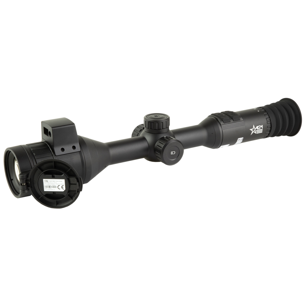 SPEC50-4K Spectrum LRF 4K Night Vision Scope with 3.5-28x Magnification & 50 mm Objective - Matte Finish & Black