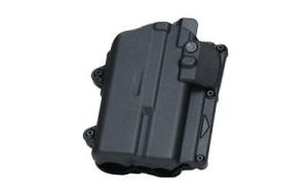 R2-B-0057-BK-RH-CL-A0- Level 2 Duty Right Hand Holster with Compact Light TLR-7 Sig Foxtrot 1 for Fits GLOCK 19 & 19X - Black
