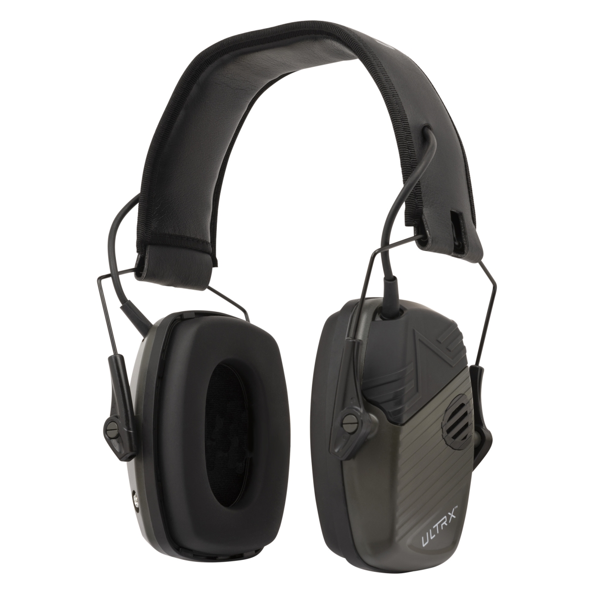 Picture of Allen 4113 24dB NRR ULTRX Slim Fit Electronic Earmuff - Olive Green