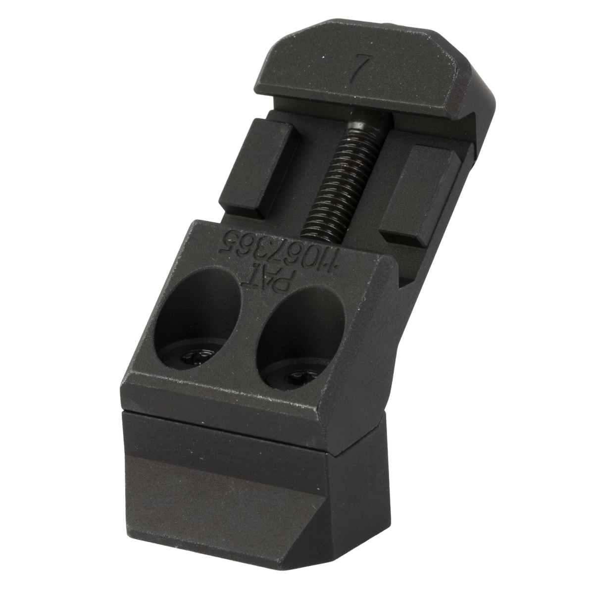 OOM-BASE Offset Optic Mount Base for Picatinny - Anodized & Black