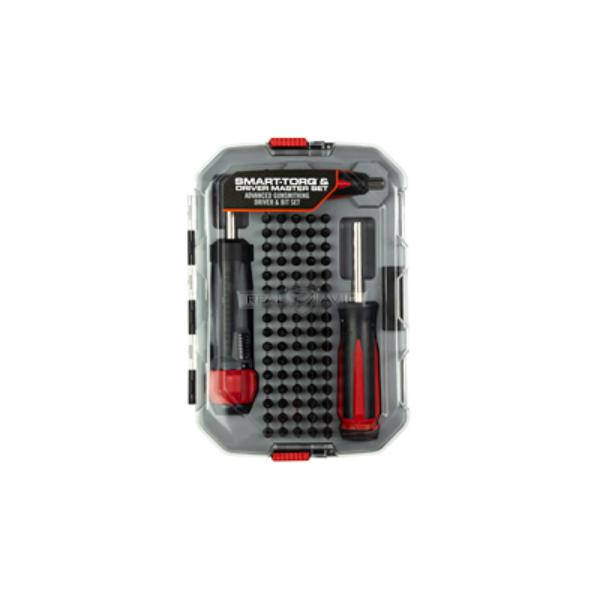 Picture of Real Avid AVSTDMS Smart Torq & Driver Screwdriver Set&#44; Black - 83 Piece