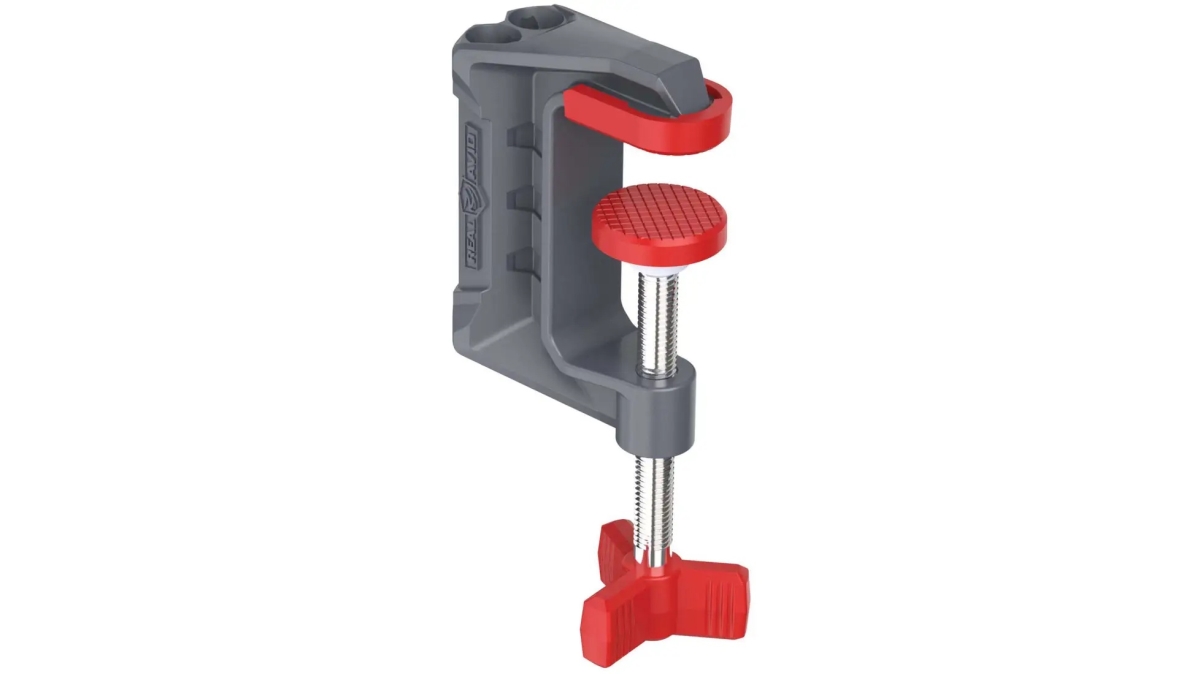AVSACM Smart-Assist C-Mount for Smart Assist Tools - Matte Finish, Gray & Red