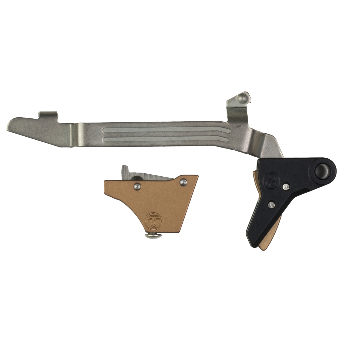 ALPHA GLOCK 3-4-LARGE- Alpha Competition Trigger for Fits Large Frame Gen 3-4 - Anodized Finish Bronze