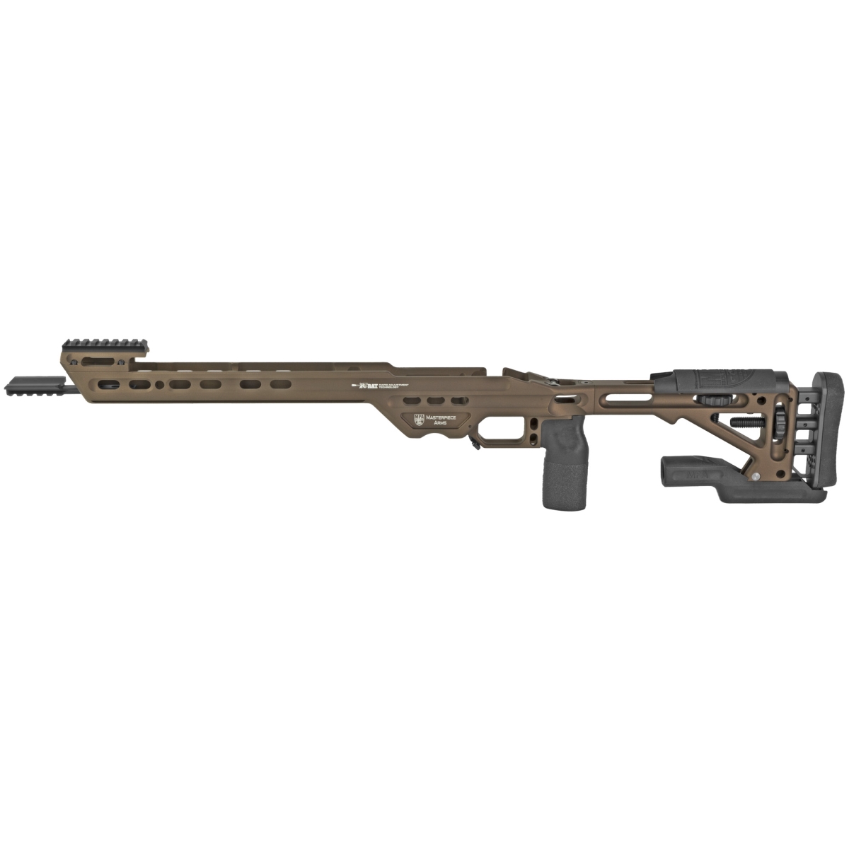 COMPCHASSISREMSA-MB-RH MPA Competition Chassis for Fits Remington 700 Short Action -21 - Midnight Bronze