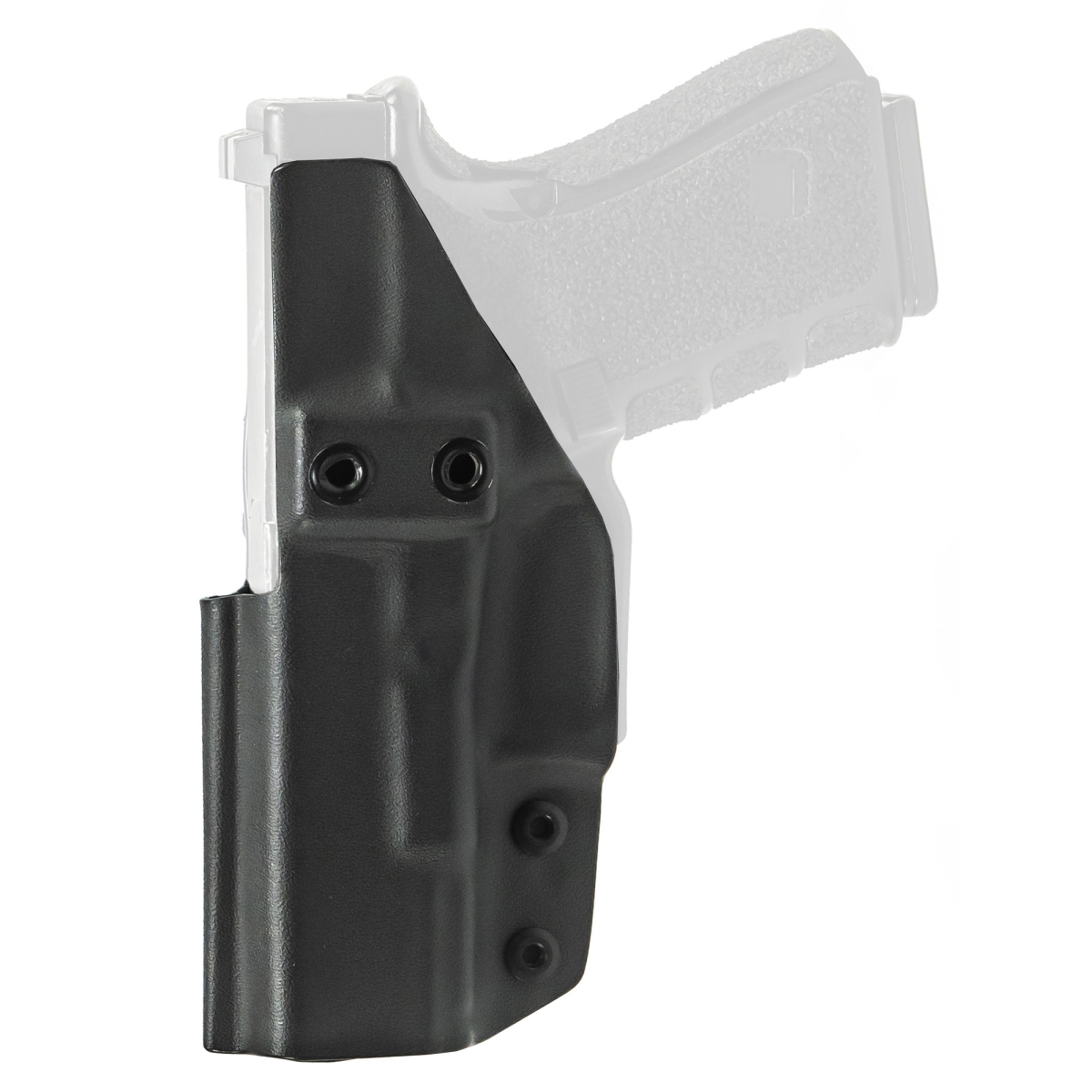 AMBI-DTR-355 Ambi Disruptor IWB & OWB Belt Holster with Kydex Construction - Black