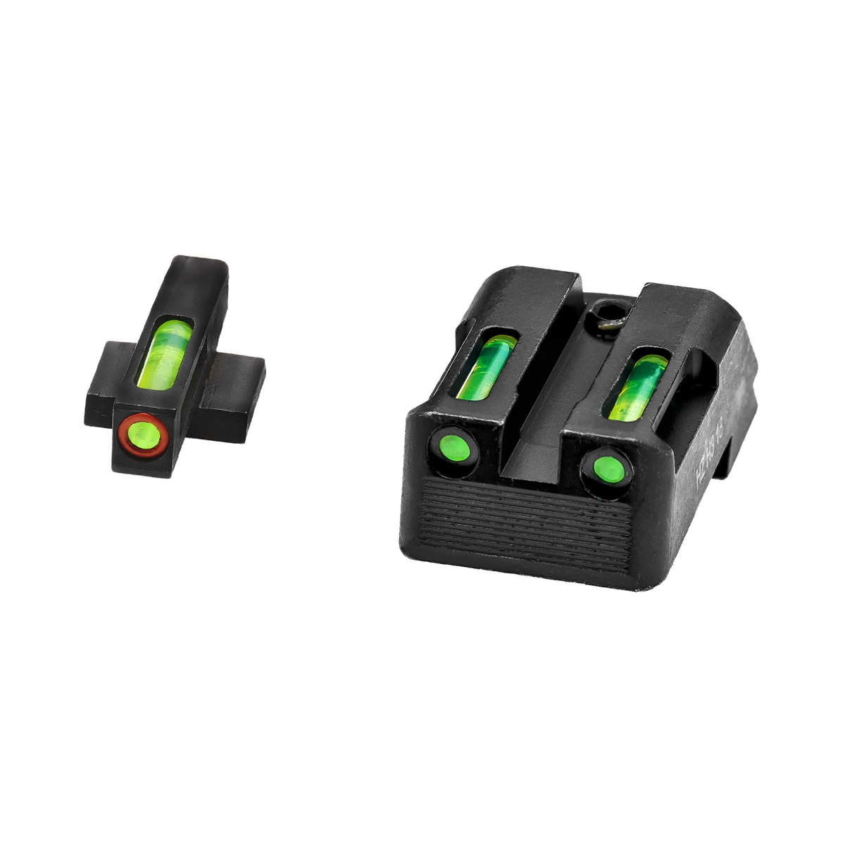 KBN521 Lite Wave H3 Tritium & Litepipe Night Sights for All Kimber 1911 Models - Green