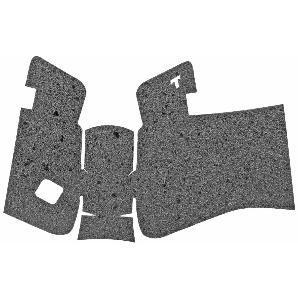 382R Rubber Adhesive Grip for Glock 19 Gen 5 - Black