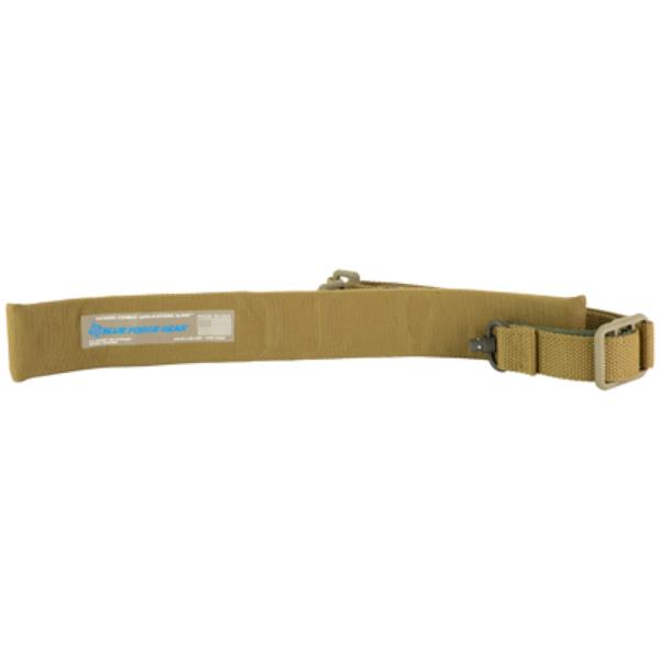 VCAS-PB-200-AA-CB 54 in. 2-Point Vickers Padded Combat Sling with Push Button Swivels - Coyote