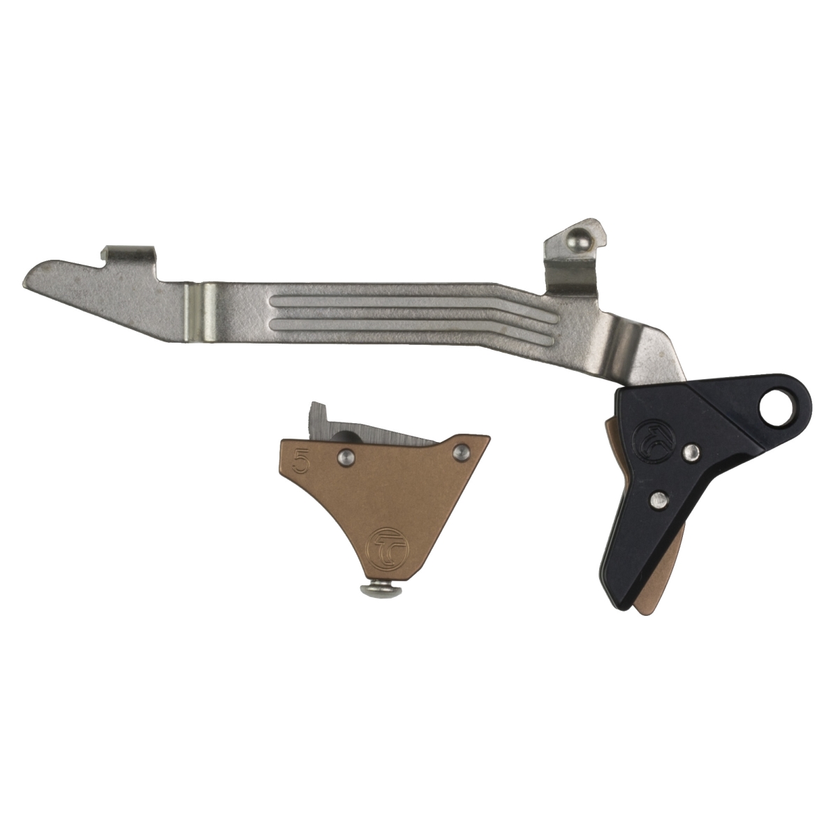 ALPHA GLOCK 5 - BRONZE Alpha Competition Trigger for Gen 5 - Anodized & Bronze