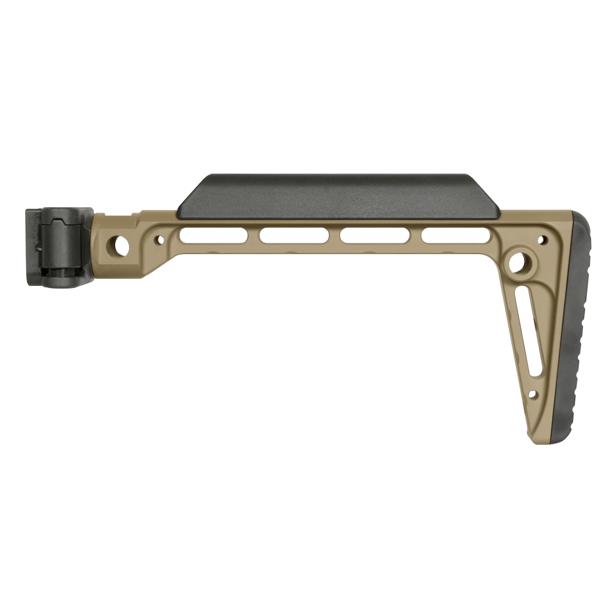 MI-MIN-SF-FDE Minimalist Side Folding Stock for Picatinny - Anodized & Flat Dark Earth