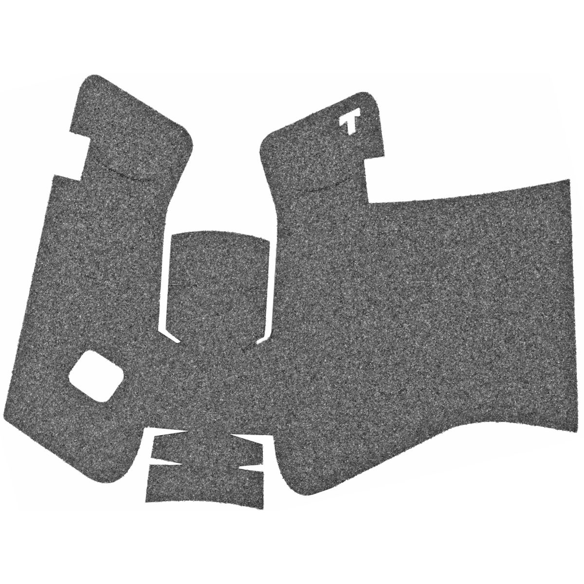 379G Granulate Adhesive Grip for Glock Gen5 17 No Backstrap - Black