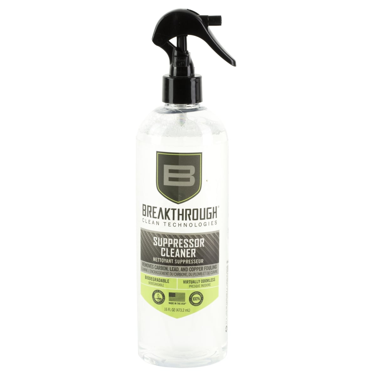 BTSC-16OZ 16 oz Suppressor Cleaner Solvent with Pump Spray Bottle