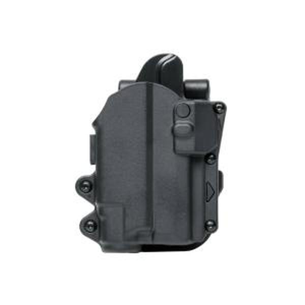R2-B-0692-BK-RH-CL-A0- Level 2 Duty Right Hand Holster with Compact Light TLR-7 & Foxtrot 1 for Fits SIG P320-M18-X Carry - Black