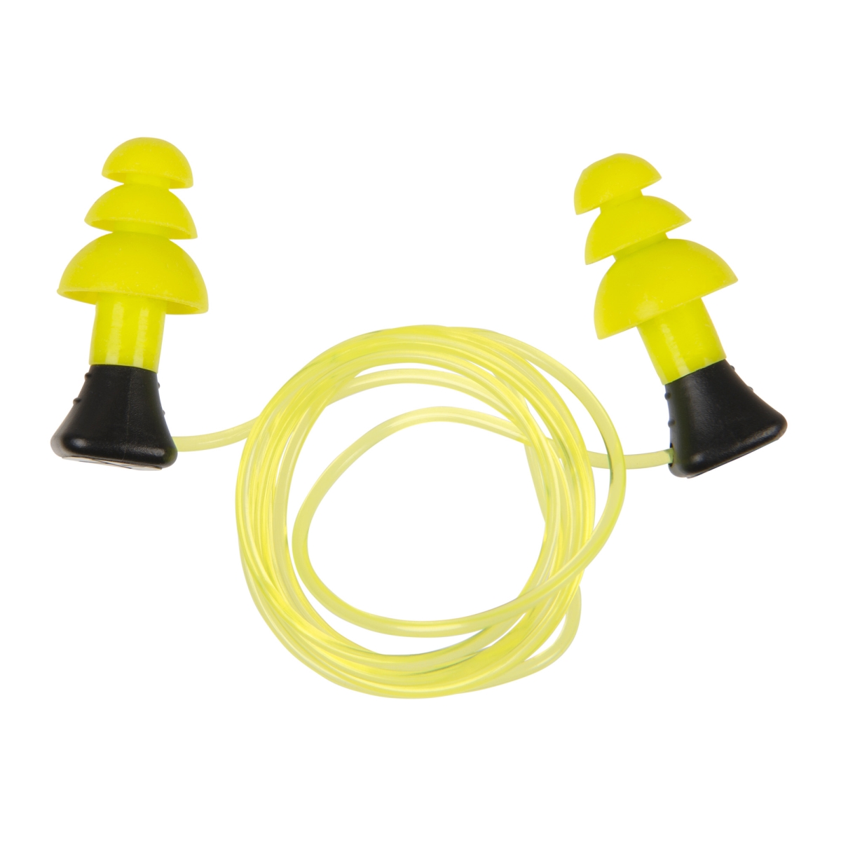 Picture of Allen 4118 26dB NRR ULTRX Tethered Silicone Ear Plugs&#44; Yellow - 3 Pair