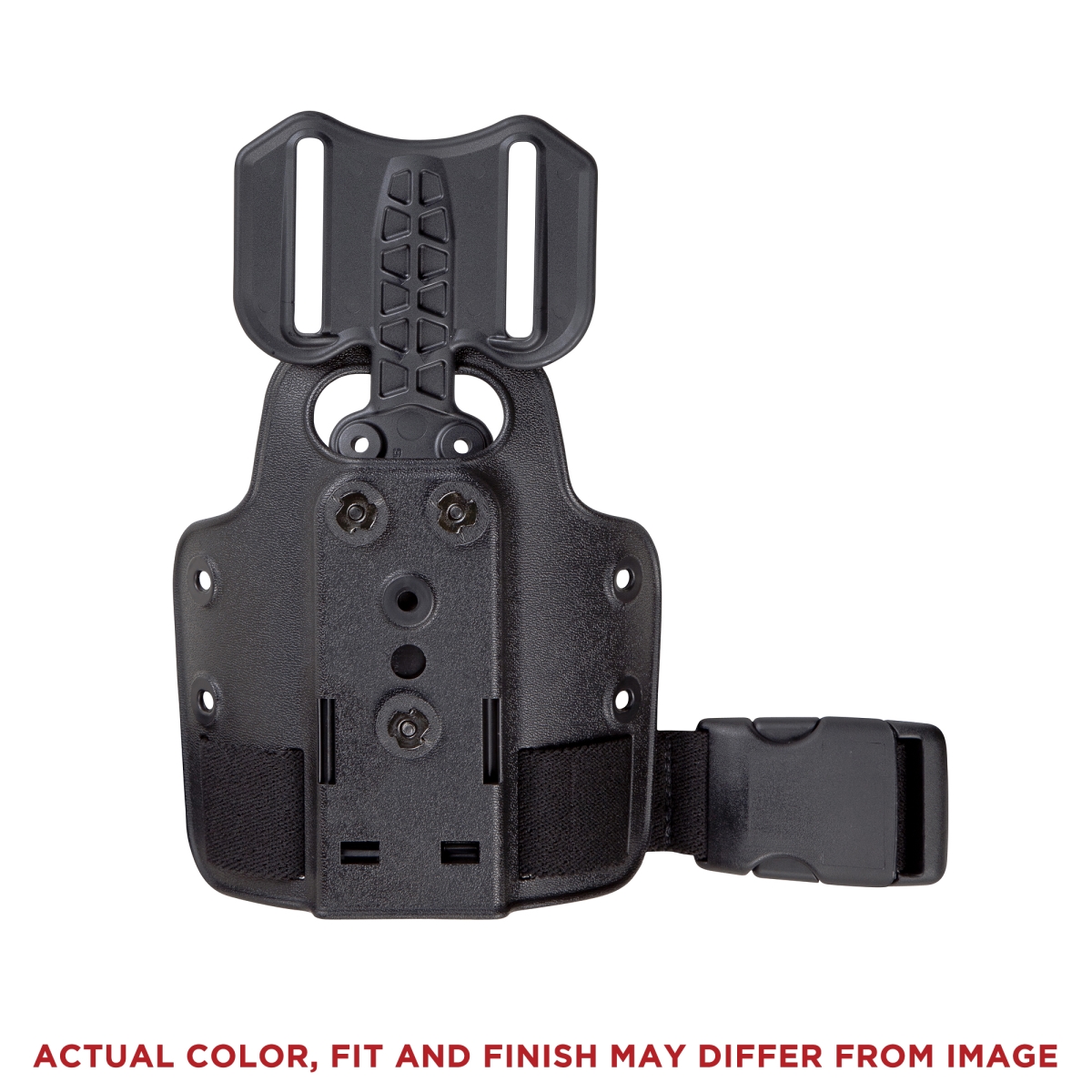 6004-25-76 Model 6004 SLS Tactical Holster with Double Leg Straps for Small Tactical Plate - Coyote Brown