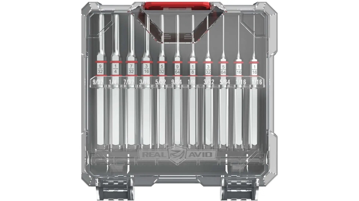 AVAPK-S Accu Punch Set with Includes Case - 11 Piece