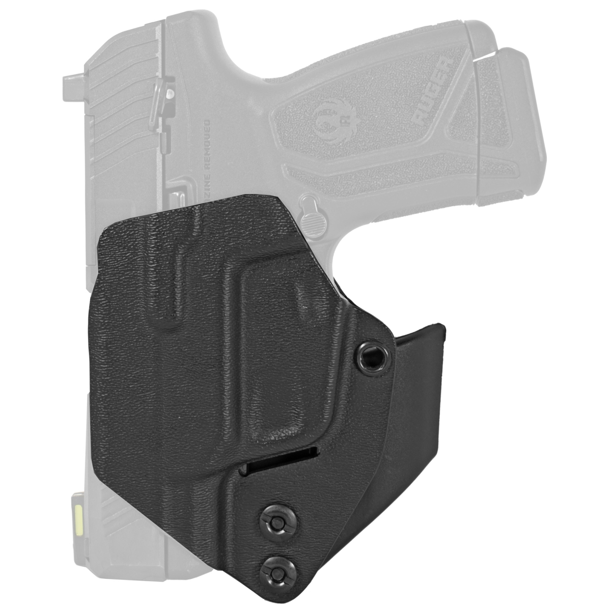 H2RUMX9AIWBM Minimalist Inside Waistband Holster with Black for Ruger Max-9
