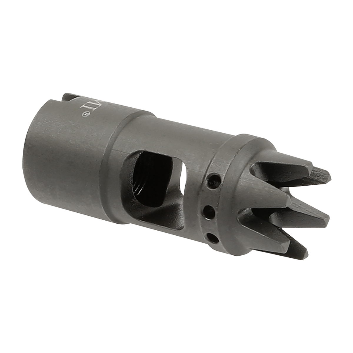 MI-AK12MB-1 AK12 Muzzle Brake with M14 x 1.0 LH Thread Pitch - Black