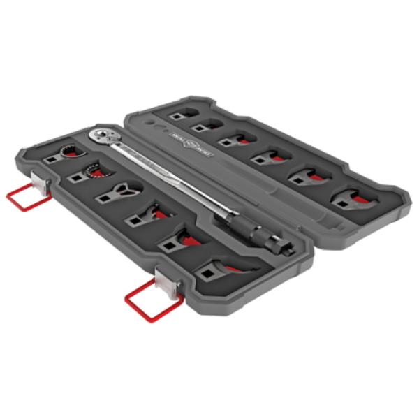Picture of Real Avid AVMF13WS Master-Fit AR15 Crowfoot Wrench Set - Stainless Steel