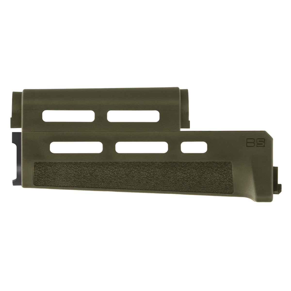 AHS-1512 Standard Length MLOK AK Handguard for Standard AKM Pattern Stamped Receivers - Matte & Olive Drab Green