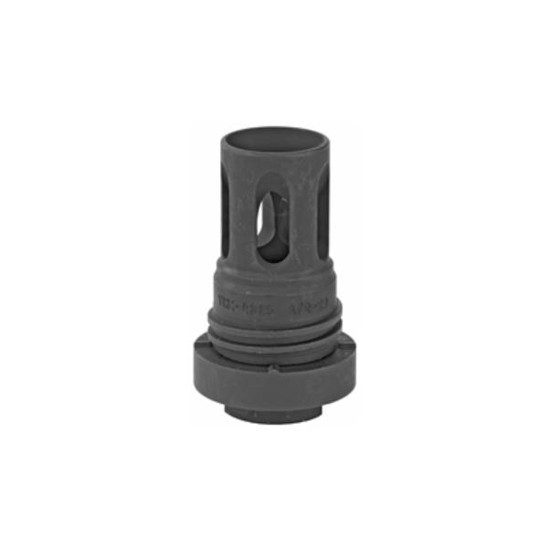 YHM-4315-28A Mini QD Flash Hider with 0.5-28 in. Thread for Turbo T2 Turbo K