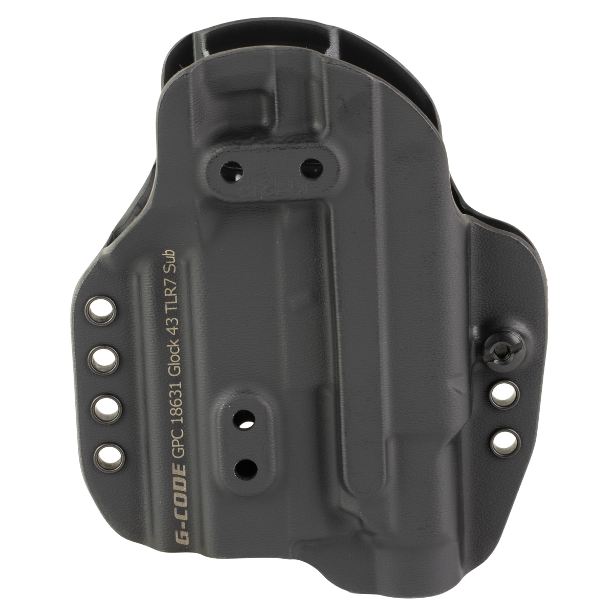 GPC-K01-186L31 Prime Carry with TLR7 SUB for Glock 43MOS - Black