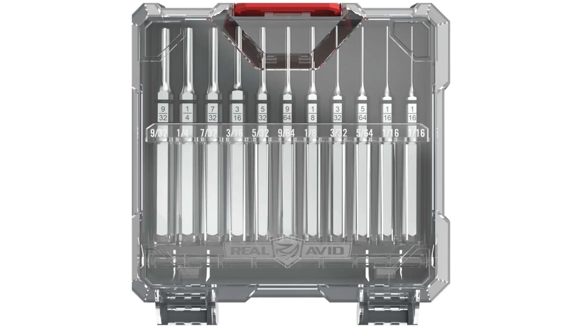 AVAPK-RP Accu-Punch Roll Pin Punch Set - 11 Piece