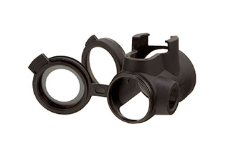 AC31021 Optic Cover Fits MRO with Clear Lens, Black
