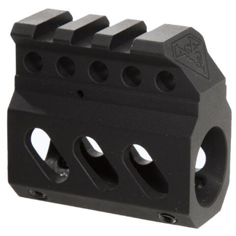 DSC627 Superlite .750 Same Plane Gas Block - Matte Black Finish