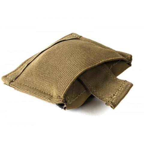 BT-DP-S-CB Belt Mounted Ten-Speed Dump Pouch - Small, Adjustable Belt Loop, Coyote Brown