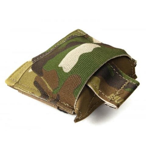 BT-DP-S-MC Belt Mounted Ten-Speed Dump Pouch - Small, Adjustable Belt Loop, MultiCam