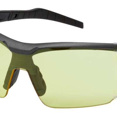 Radians SkyBow Shooting Glasses - Black Frame/Amber Lens