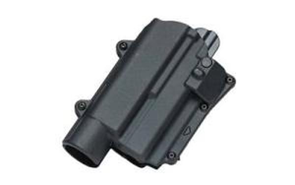 R2-B-0057-BK-RH-LL-AX- Level 2 Duty Right Hand Holster with AXON Signal Sensor & Large Light X300-TLR-1 for Fits GLOCK 19 & 19X - Black