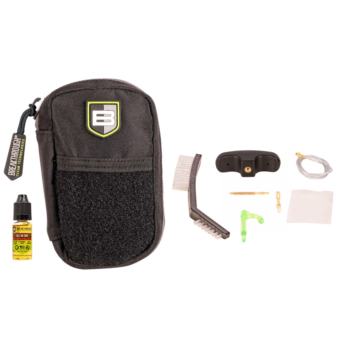 Badge Series Pull-Through Cleaning Kit w/ Molle Pouch, 5.56mm