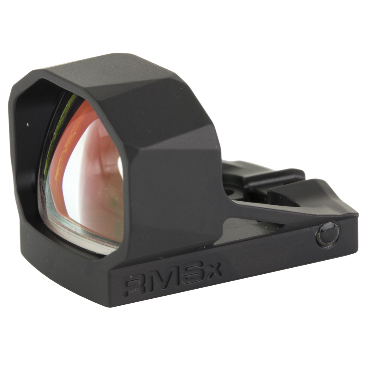 RMSX-4MOA-GLASS 4MOA Dot Reflex Mini Sight with Extra Large Glass Edition Red Dot for RMS Footprint - Black