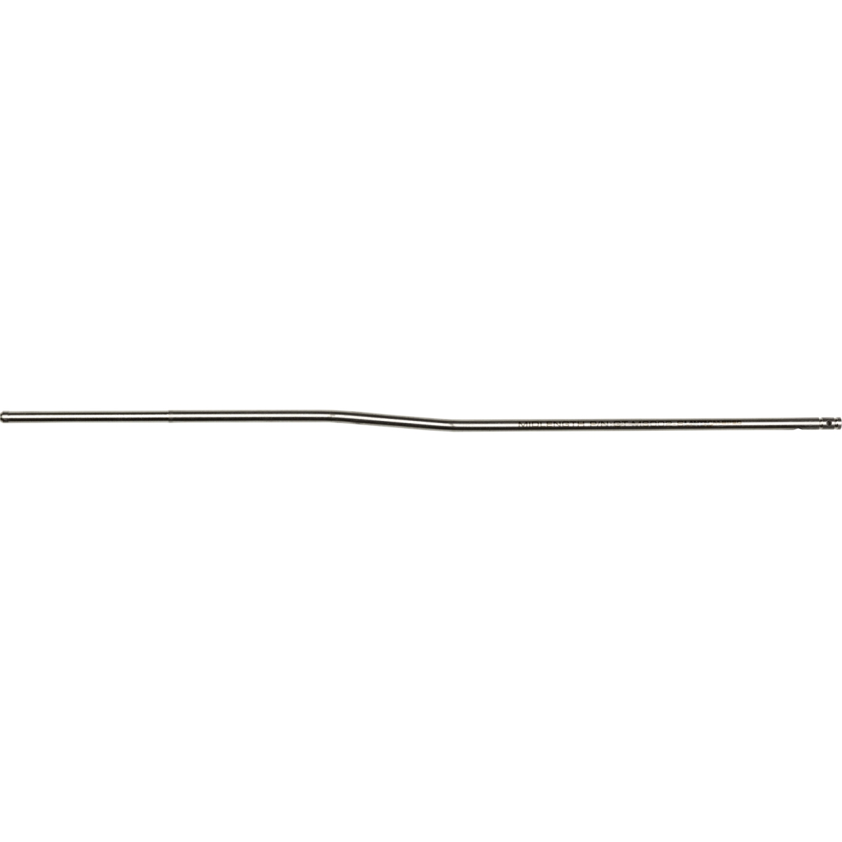 01-MSPEC-GT-ML M-Spec Mid Length Gas Tube with Mid Length Gas System for AR 15 - Stainless Steel Finish Silver