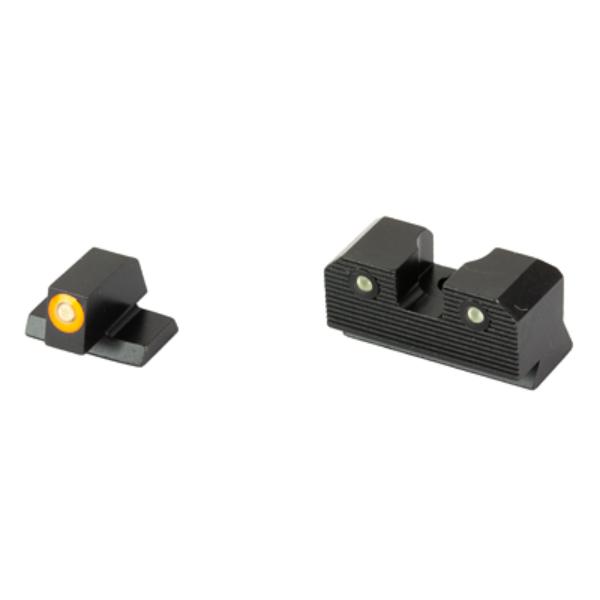 SW-R207P-6N R3D 2.0 Tritium Night Sight for Smith & Wesson M&P Shield - Orange