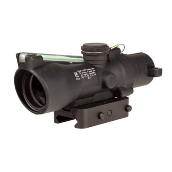 TA50-C-400362 3 x 24 mm Advanced Combat Optical Gunsight with Dual Illuminated Green Horseshoe for Dot 7.62 x 39 123 Grain - Matte & Black