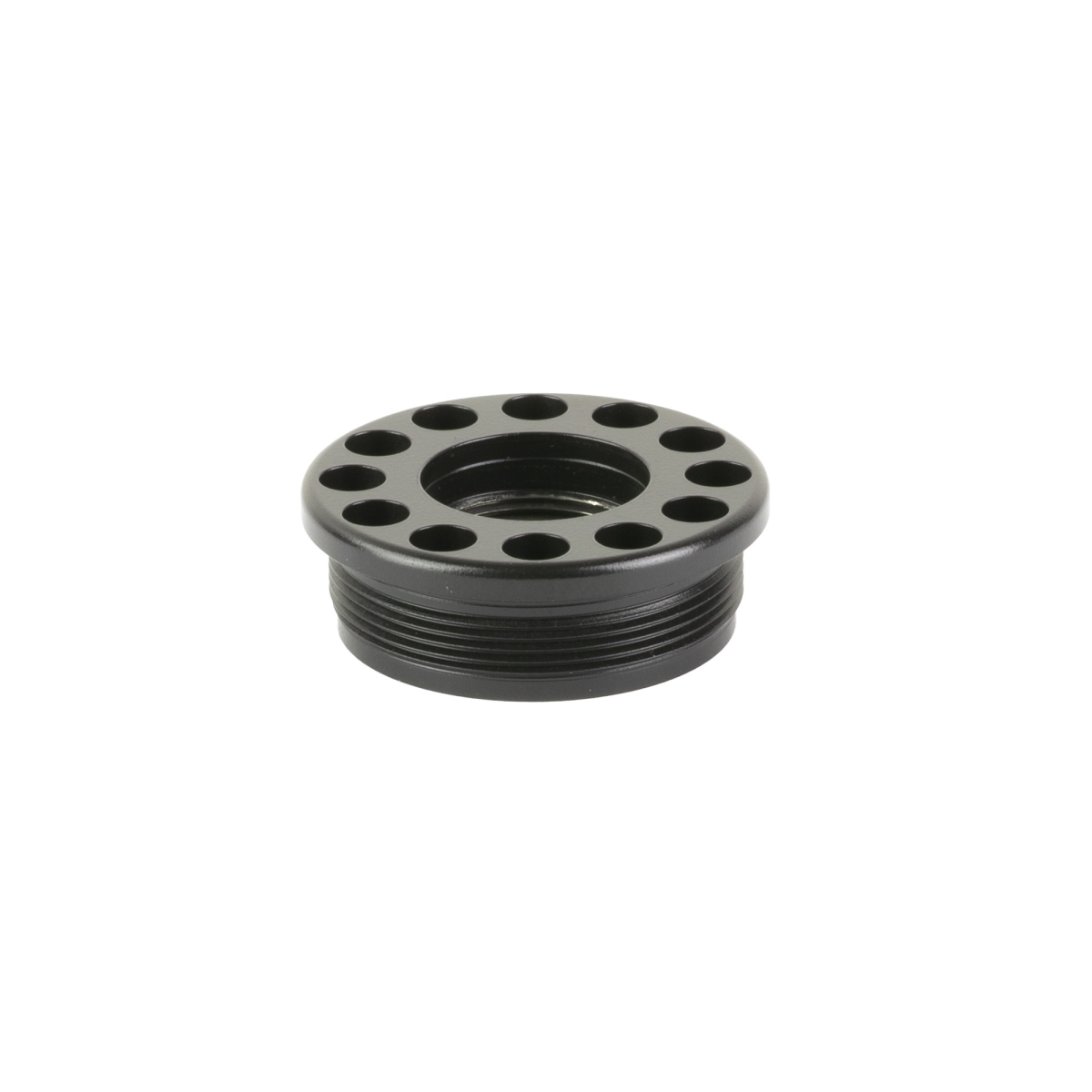 DTA-3424 0.75 in. x 24 Thread Pitch DTA Mount for Ancho Suppressors - Matte & Black