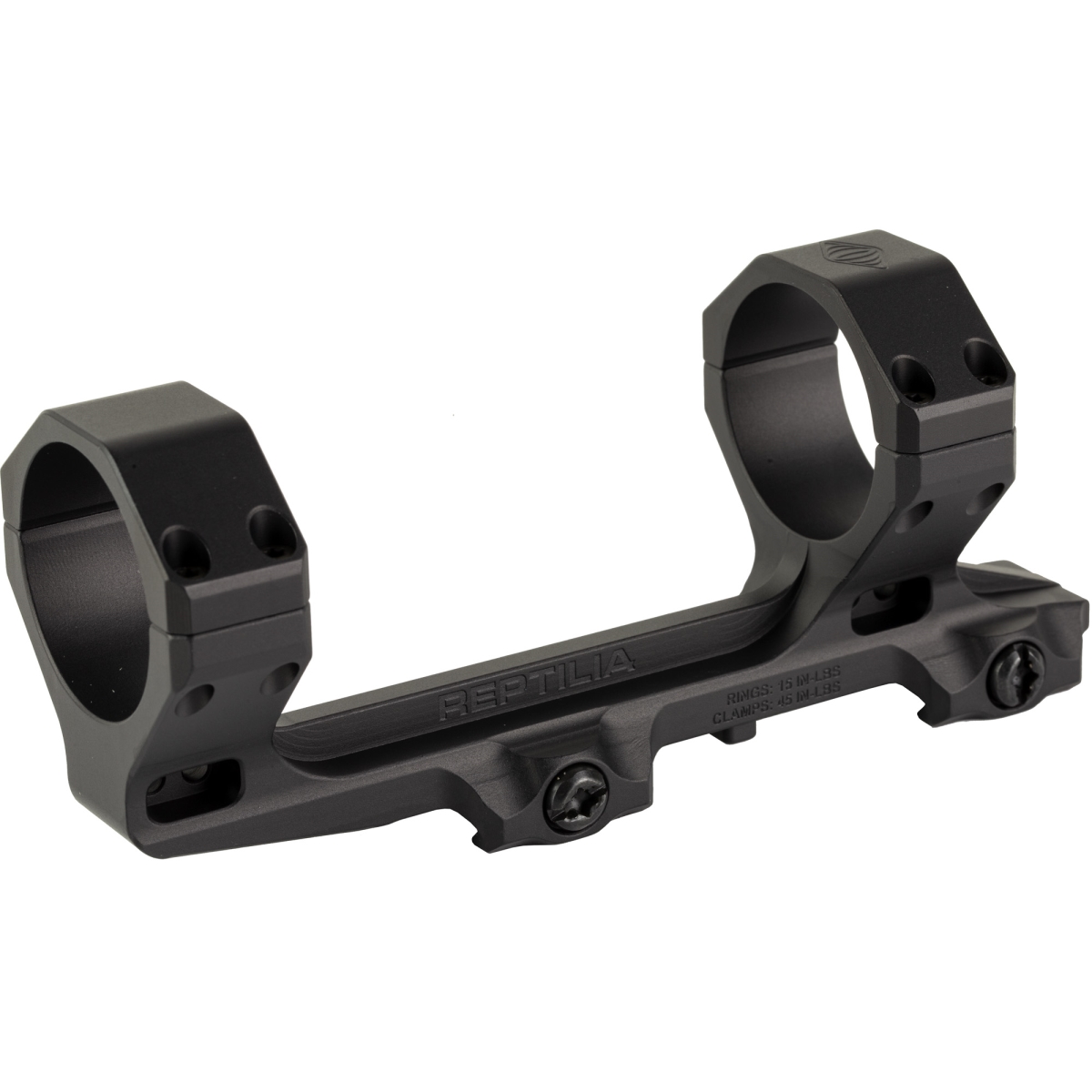 100-156 1.54 in. 35 mm AUS Mount - Black Anodized