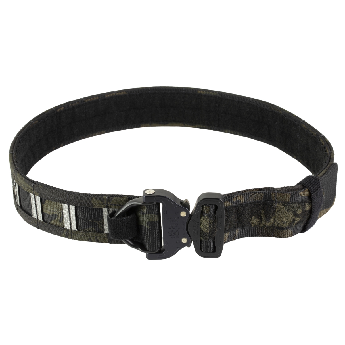 GEAR-ABSV3-MCB-M Assaulter Belt System with 20 Molle Sections - Multicam Black - Medium