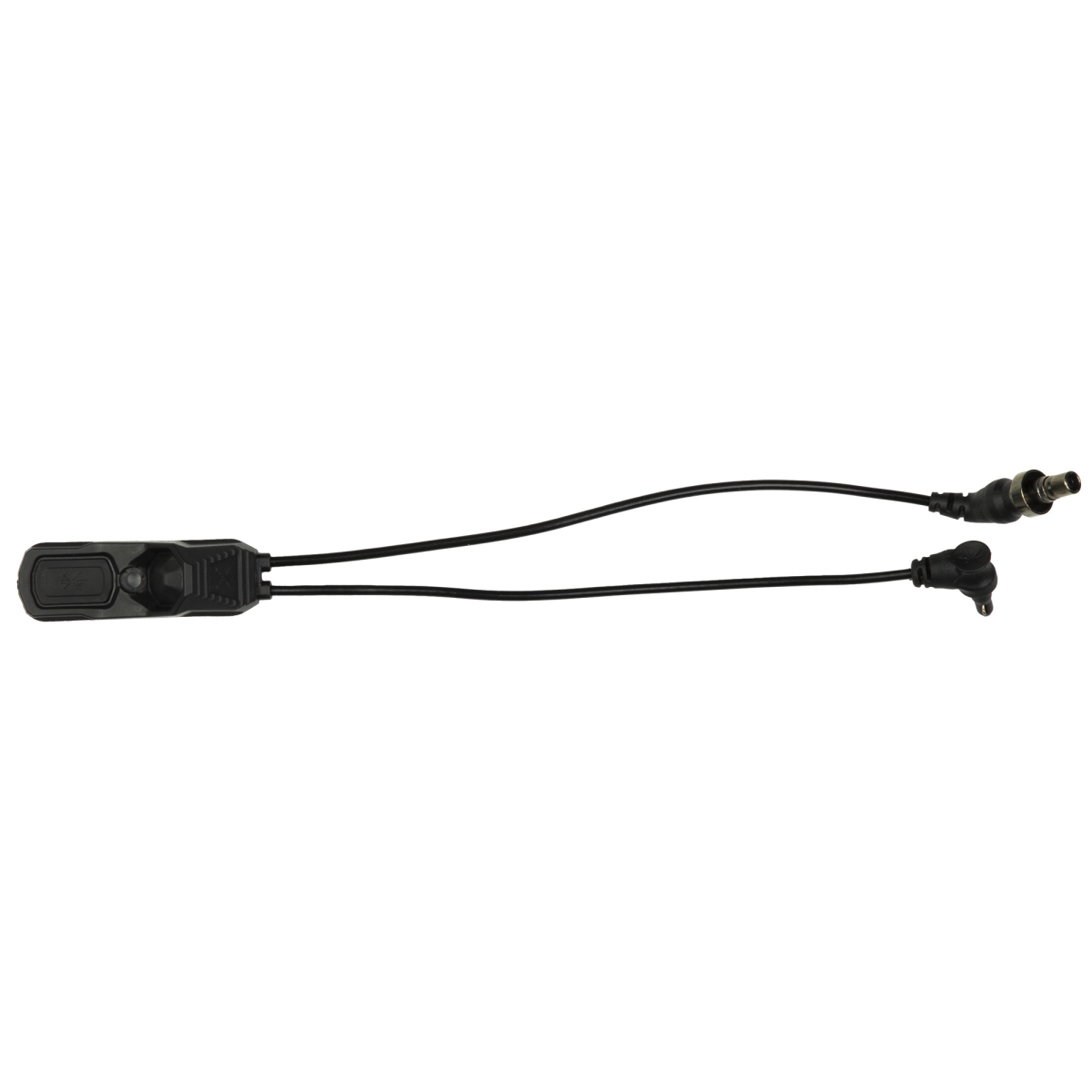 AXNS-SI7B 7 in. AXON Dual Button Remote Switch with Surefire & Crane Laser Sync Model for Picatinny - Matte & Black