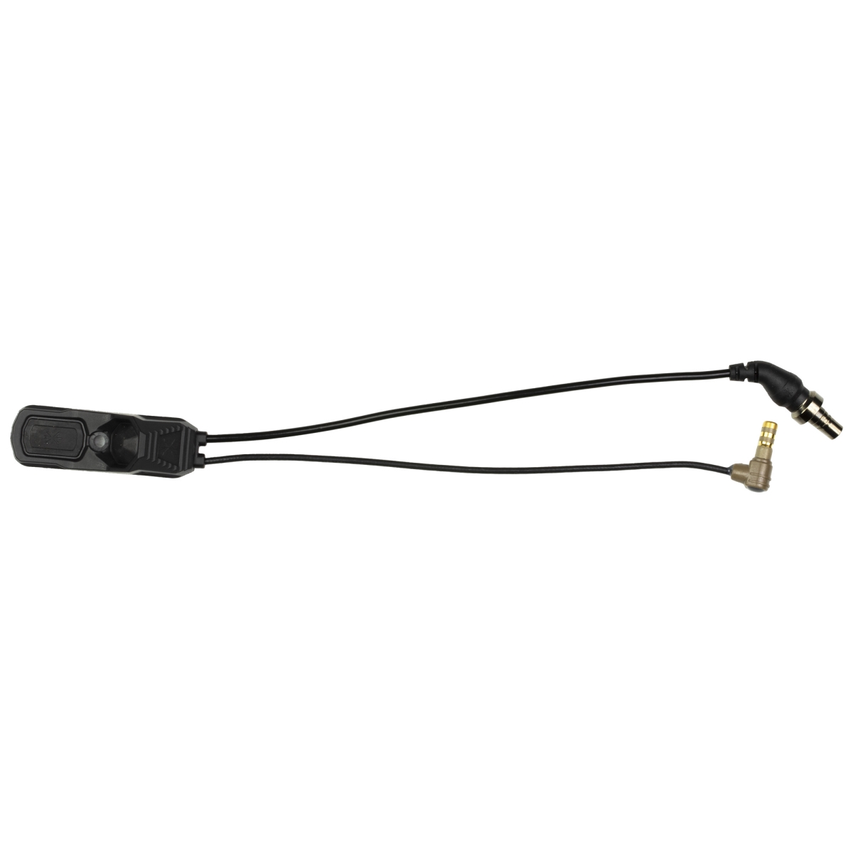 AXNS-SN7B 7 in. AXON Dual Button Remote Switch with Surefire & NGAL Laser Sync Model for Picatinny - Matte & Black