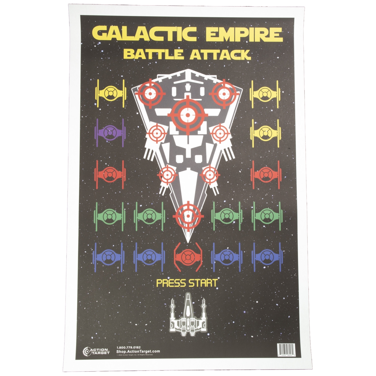 GS-GBSA-100 23 x 35 in. Galactic Empire Battle Attack, Multi Color - 100 Per Box