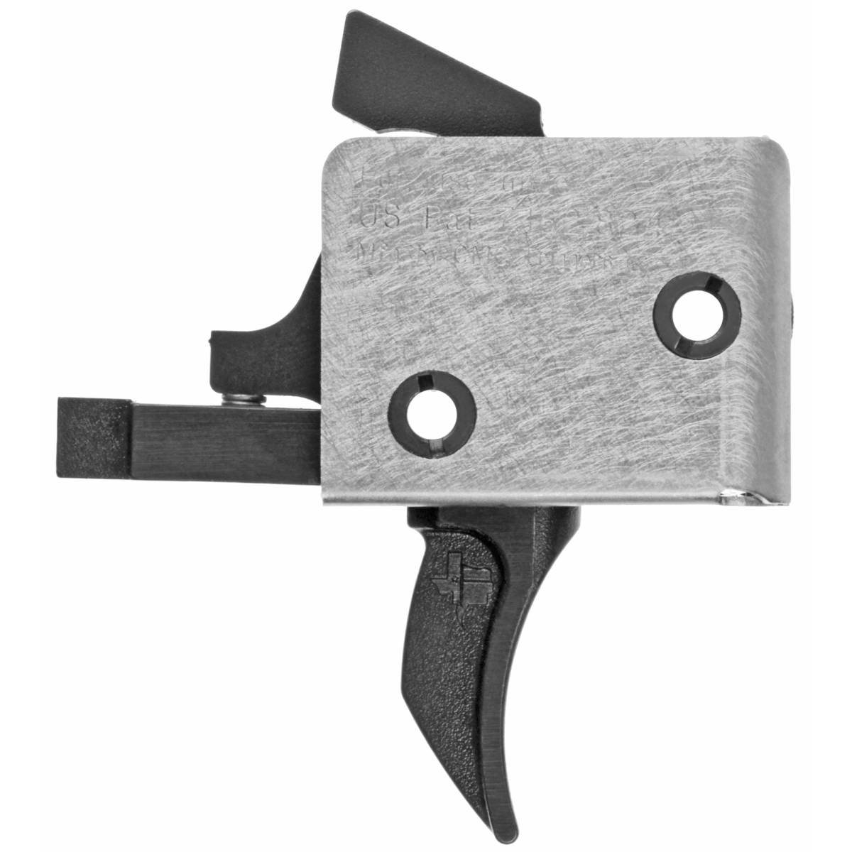 CMC Triggers 91701 Single Stage Combat Curved Small Pin Trigger - Black