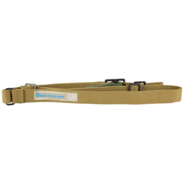 VCAS-125-OM-CB 54-64 in. 2-Point Combat Vickers Applications Sling with Metal Hardware - Coyote