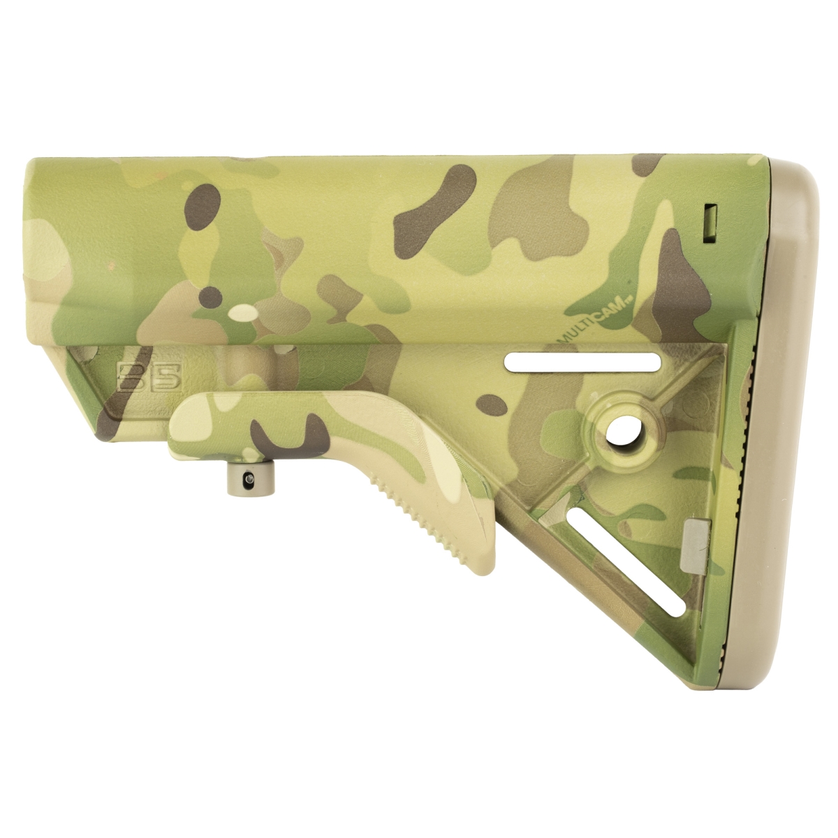 BRV-1088 BRAVO Mil Spec Stock with Quick Detach Mount - Multicam